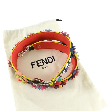 fendi strap you flowerland fiori nero